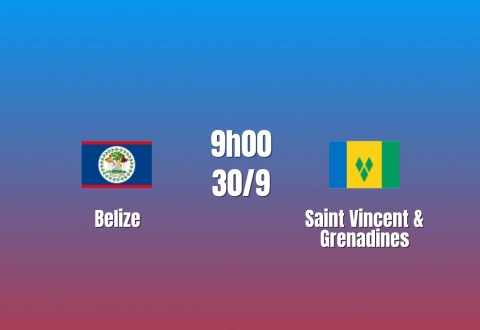 Nhận định Belize vs Saint Vincent & Grenadines: Khó cho chủ nhà