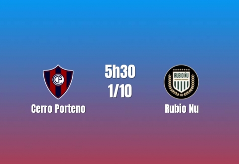 Nhận định Cerro Porteno vs Rubio Nu: Chênh lệch đẳng cấp