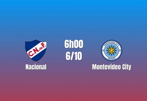 Nhận định Nacional vs Montevideo City: Khó lường