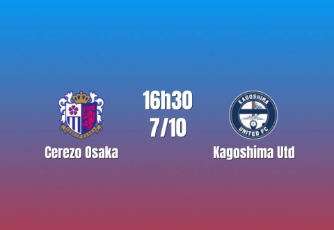 Nhận định Cerezo Osaka vs Kagoshima Utd: Chủ nhà áp đảo
