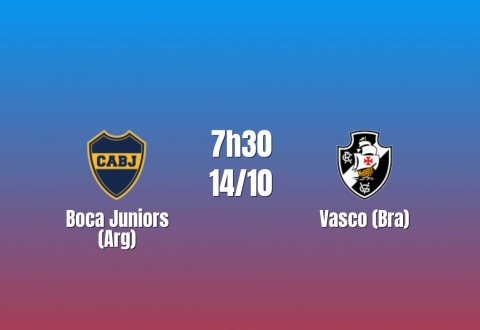 Nhận định Boca Juniors vs Vasco: Đại chiến cân tài