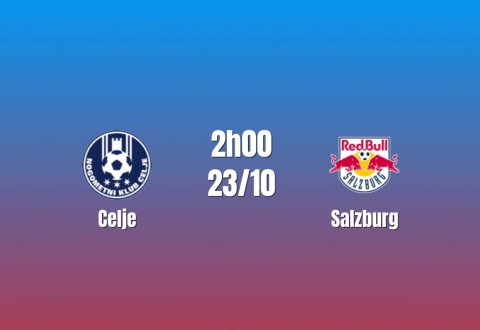 Nhận định Celje vs Salzburg: Khách nhỉnh hơn đôi chút