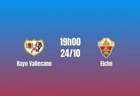 Nhận định Rayo Vallecano vs Elche: Điểm tựa sân nhà
