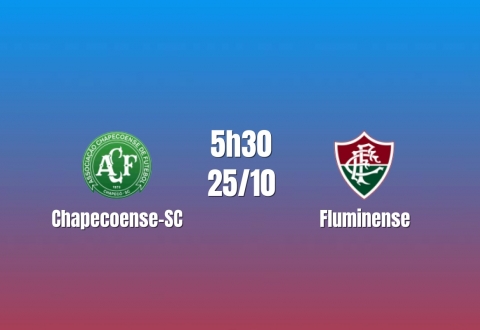 Nhận định Chapecoense-SC vs Fluminense: Khách sáng cửa