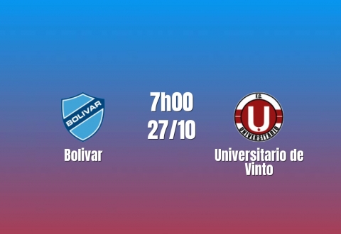 Nhận định Bolivar vs Universitario de Vinto: Chủ nhà áp đảo