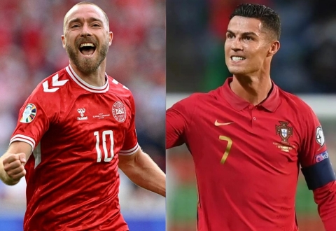 Nhận định Đan Mạch vs Bồ Đào Nha: Ronaldo tạo điểm nhấn
