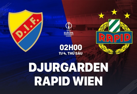 Nhận định Djurgarden vs Rapid Wien: Bất phân thắng bại, 2h00 ngày 11/4/2025