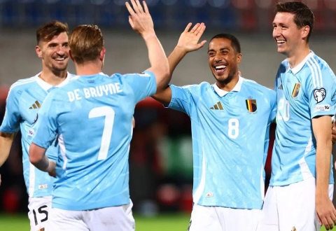 Nhận định Bỉ vs Liechtenstein: Đảm bảo ngôi đầu