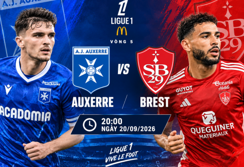 Nhận định Auxerre vs Brest: Đại chiến cân não