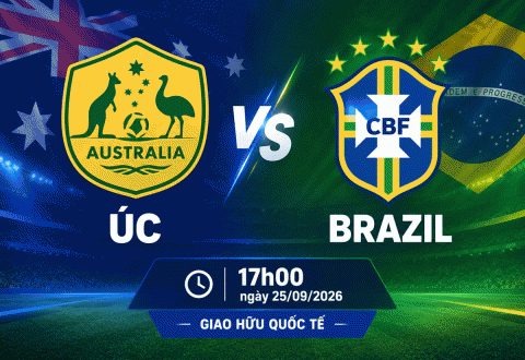 Nhận định Úc vs Brazil: 12 bàn không gỡ và cái dớp đáng sợ