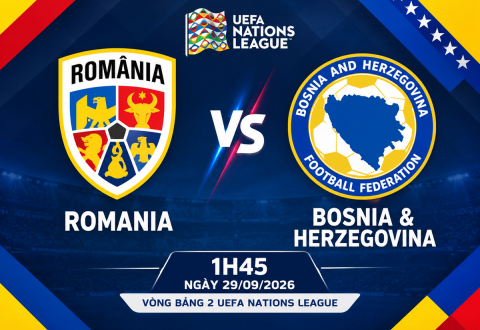 Nhận định Romania vs Bosnia & Herzegovina: Khó bị đánh bại