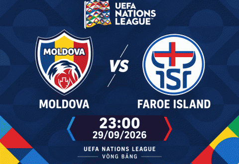 Nhận định Moldova vs Faroe Island: Khách lấn át chủ