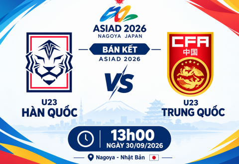 Nhận định U23 Hàn Quốc vs U23 Trung Quốc: Chờ màn đấu trí nghẹt thở