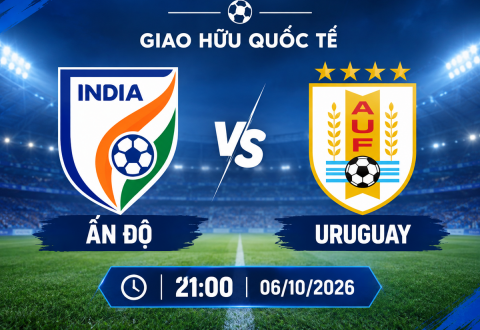 Nhận định Ấn Độ vs Uruguay: Khách thắng thuyết phục