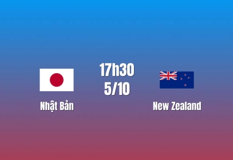 Nhận định Nhật Bản vs New Zealand: Chủ nhà hướng tới chức vô địch