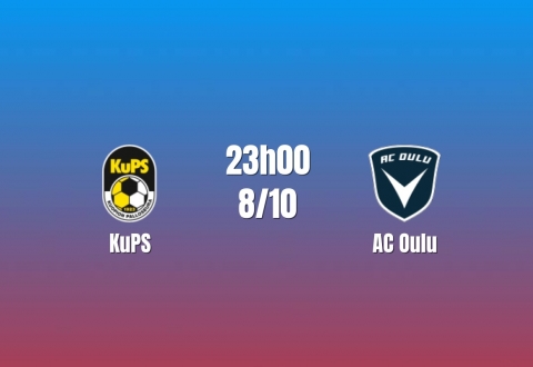 Nhận định KuPS vs AC Oulu: Chủ nhà giữ thế thượng phong, 23h00 ngày 08/10/2026