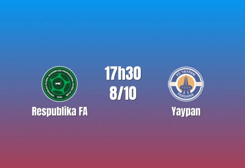 Nhận định Respublika FA vs Yaypan: Cuộc đấu khó lường, 17h30 ngày 08/10/2026