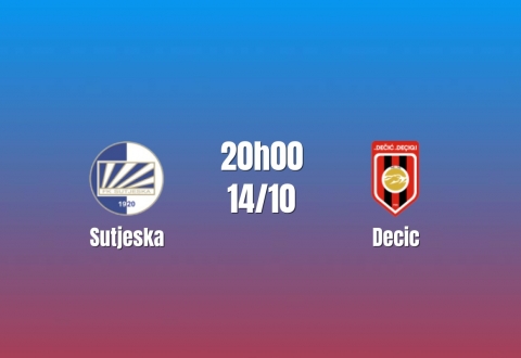 Nhận định Sutjeska vs Decic: Chủ nhà giữ thế thượng phong, 20h00 ngày 14/10/2026