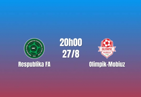 Nhận định Respublika FA vs Olimpik-Mobiuz: Cân não tuyến giữa, 17h00 ngày 16/10/2026