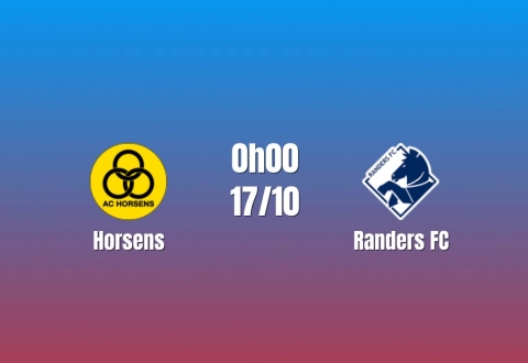 Nhận định Horsens vs Randers FC: Chủ nhà tìm lại nhịp thắng, 0h00 ngày 17/10/2026