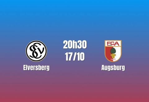 Nhận định Elversberg vs Augsburg: Cuộc đấu không dễ đoán, 20h30 ngày 17/10/2026