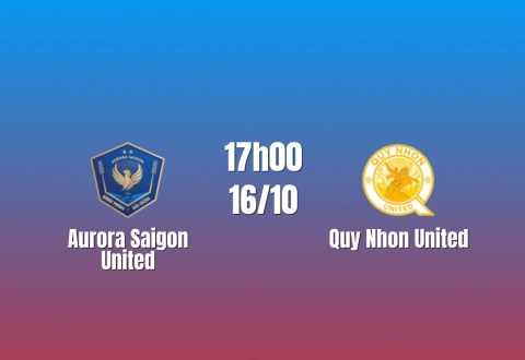 Nhận định Bình Minh Sài Gòn vs Quy Nhơn: Chủ nhà tìm cách phá dớp, 17h00 ngày 16/10/2026