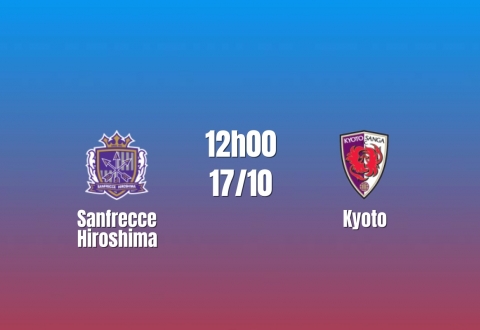 Nhận định Sanfrecce Hiroshima vs Kyoto: Giữ vững ngôi nhì, 12h00 ngày 17/10/2026