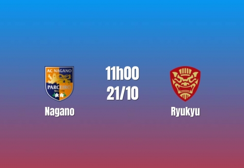 Nhận định Nagano vs Ryukyu: Phá dớp đối đầu, 11h00 ngày 21/10/2026