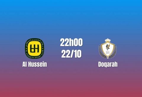 Nhận định Al Hussein vs Doqarah: Chủ nhà tìm lại nhịp thắng, 22h00 ngày 22/10/2026