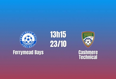 Nhận định Ferrymead Bays vs Cashmere Technical: Khó cản đội đầu bảng, 13h15 ngày 23/10/2026