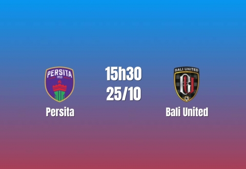 Nhận định Persita vs Bali United: Thế trận khó lường, 15h30 ngày 25/10/2026