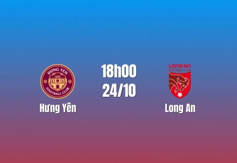 Nhận định Hưng Yên vs Long An: Chủ nhà giữ nhịp bám đỉnh, 18h00 ngày 24/10/2026