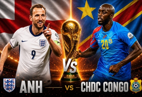 Nhận định Anh vs Congo: Tam sư thị uy sức mạnh - Vòng 1/16 World Cup 2026
