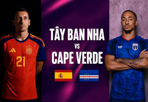 Nhận định Tây Ban Nha vs Cape Verde: Chênh lệch đẳng cấp
