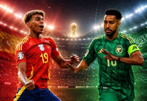Nhận định Tây Ban Nha vs Saudi Arabia: Chênh lệch sức mạnh
