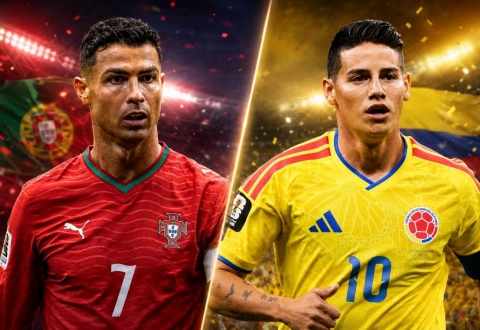 Nhận định Colombia vs Bồ Đào Nha: Đại chiến chọn nhánh đấu