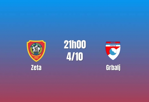 Nhận định Zeta vs Grbalj: So kè nhóm đầu