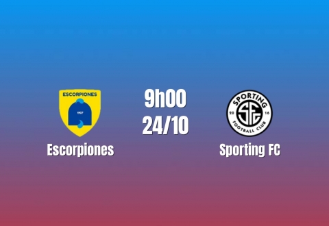 Nhận định Escorpiones vs Sporting: Khách hướng tới ba điểm, 9h00 ngày 24/10/2026