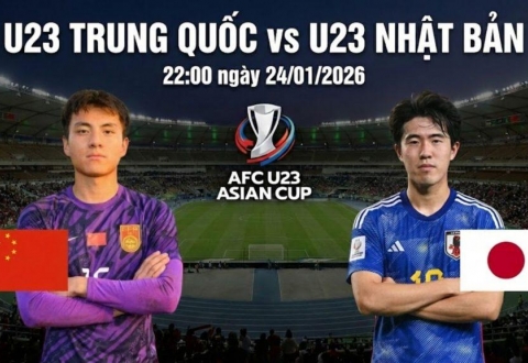 Nhận định U23 Trung Quốc vs U23 Nhật Bản: Bảo vệ ngôi vương