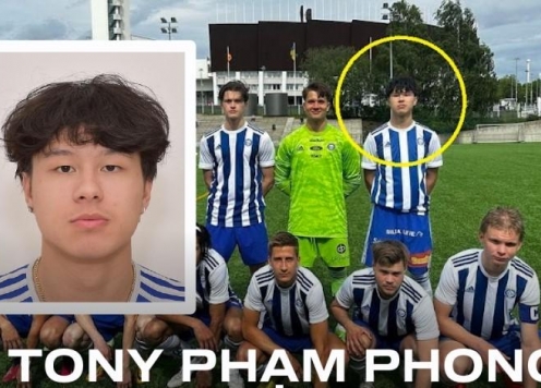 Tiền đạo Việt kiều châu Âu cao 1m84 về Việt Nam thi đấu