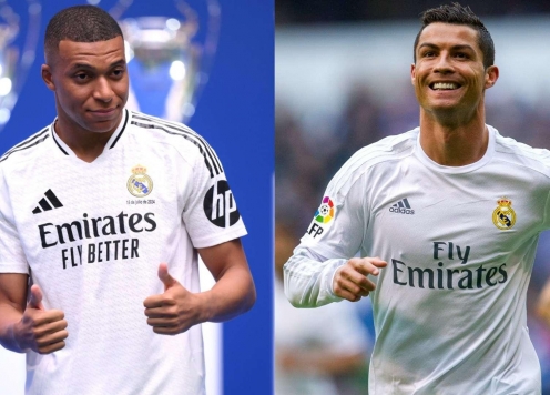 Mbappe nối gót Ronaldo nhận điều đặc biệt ở Real Madrid