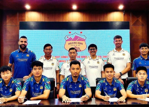 HAGL công bố 5 tân binh chất lượng cho mùa giải V-League 2025/26