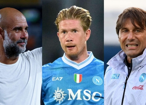 Kevin De Bruyne chỉ ra điểm khác biệt của Pep Guardiola và Conte