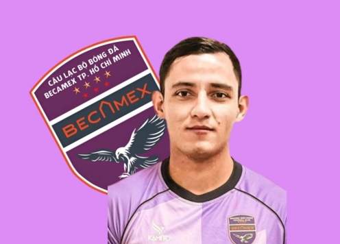 Tuyển thủ Guatemala gia nhập Becamex TP.HCM