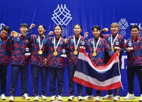 NÓNG: Thái Lan lập kỷ lục thế giới khi giành HCV SEA Games 33