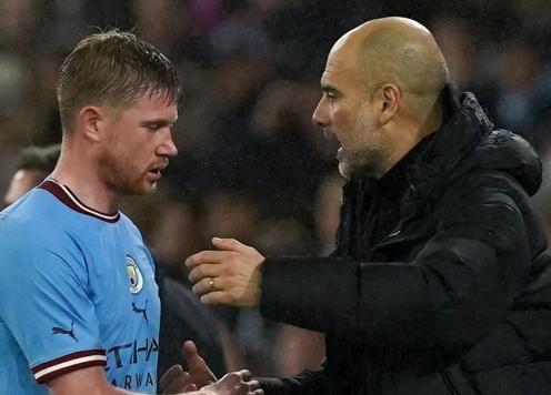 De Bruyne chờ phán quyết từ Pep về việc rời Man City