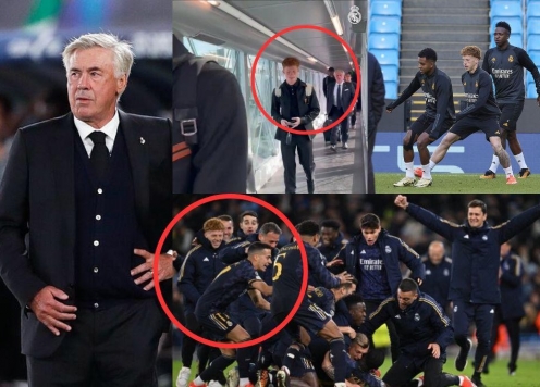 HLV Ancelotti chơi bài tâm linh trước trận chung kết C1