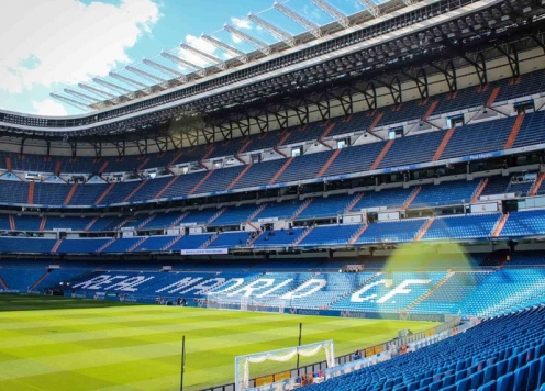 Choáng váng với cảnh tượng bên dưới sân nhà của Real Madrid