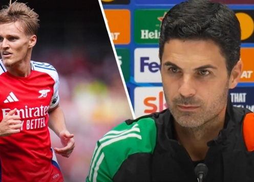 Arteta báo hung tin về Odeegard: 'Rất nghiêm trọng'