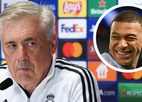 Ancelotti: 'Real Madrid sẽ thắng mà không cần Mbappe'